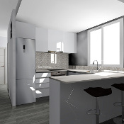 Diseño 3D cocina 2